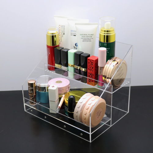 定制亚克力化妆品展架 深圳力驰0902系列与龙岗区力驰亚克力制品厂的卓越广告设计